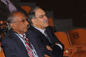 Harold Ramkissoon y Freddy Malpica